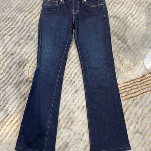 J Brand Designer Jeans, Dark Blue, Size 27